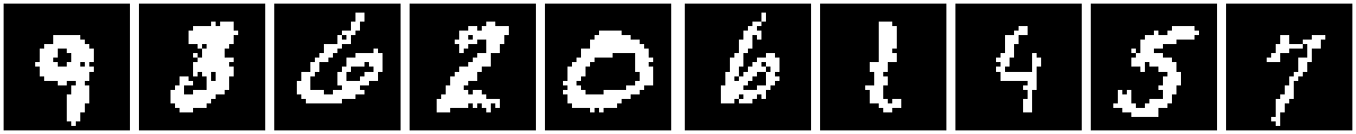 Binarized MNIST dataset