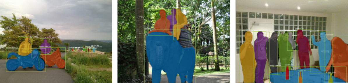 Mask R-CNN results