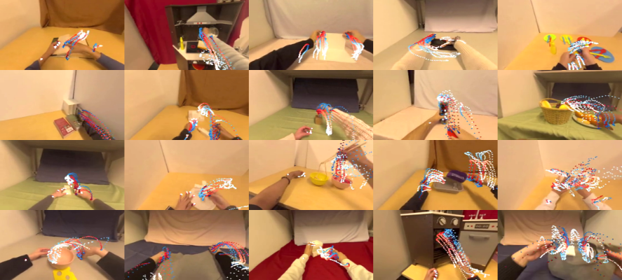 Model prediction visualizations